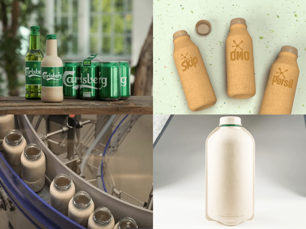 Papierowe butelki do napojów i chemii gospodarczej – przegląd innowacji